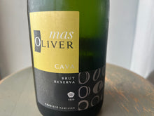 画像をギャラリービューアに読み込む, MAS OLIVER CAVA BRUT RESERVA　マス・オリベル　カバ ブリュット リゼルバ

