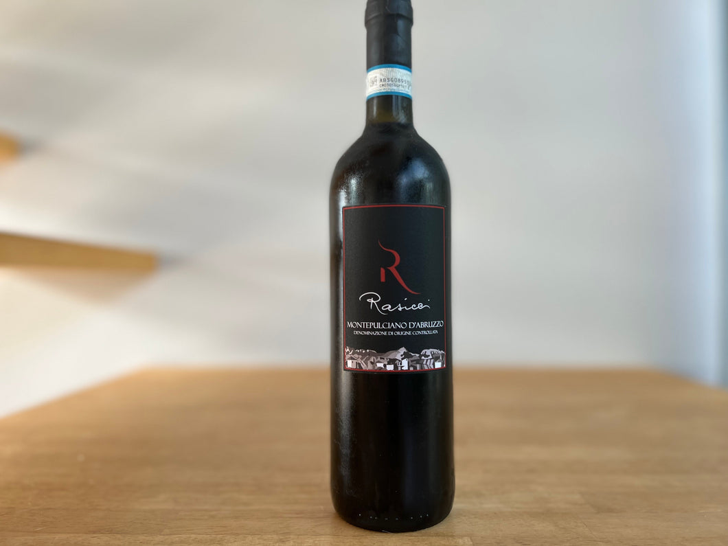 RASICCI  Montepulciano d'Abruzzo 2019 ラシッチ モンテプルチャーノ・ダブルッツォ