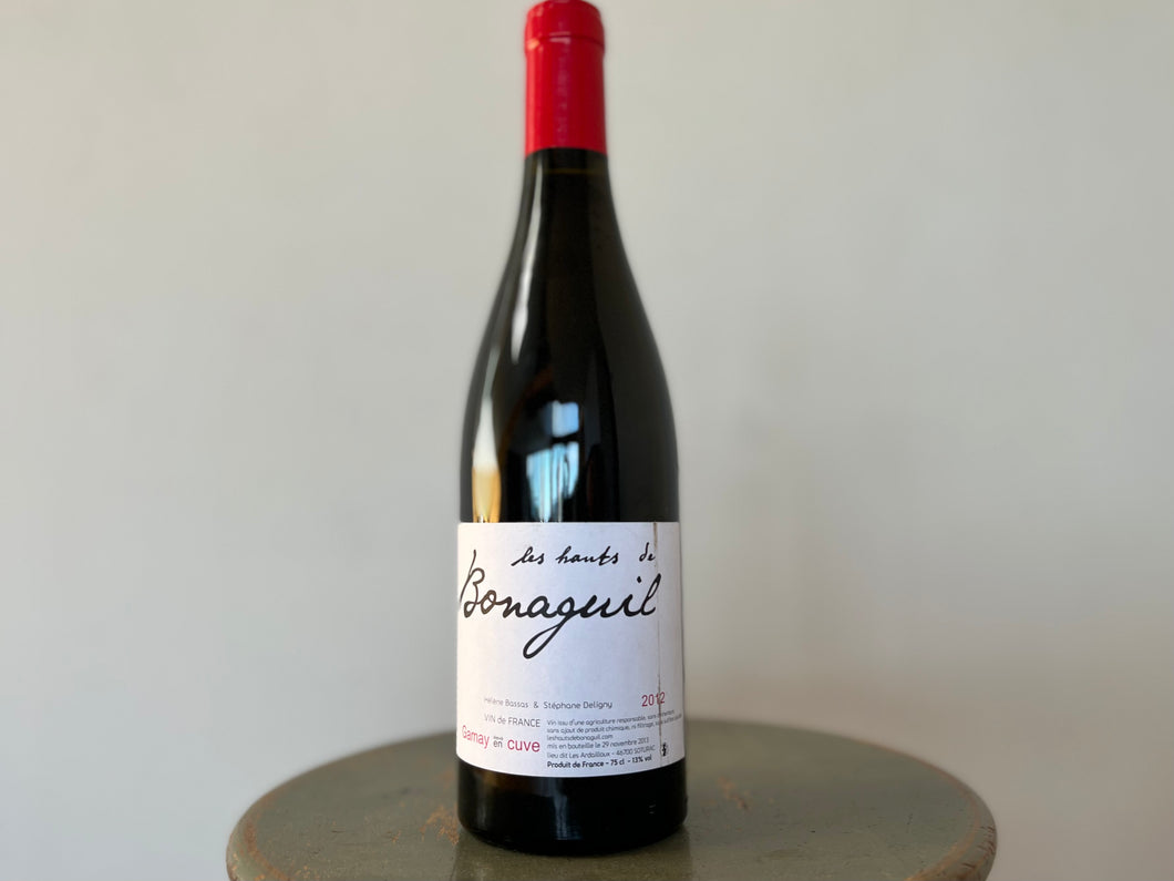 Domaine Les Hauts de Bonaguil Gamay, ドメーヌ・レ・オー・ド・ボナギル ガメイ 2012